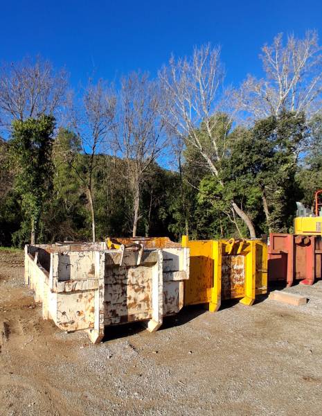 location benne gravats 6m3 les arcs 