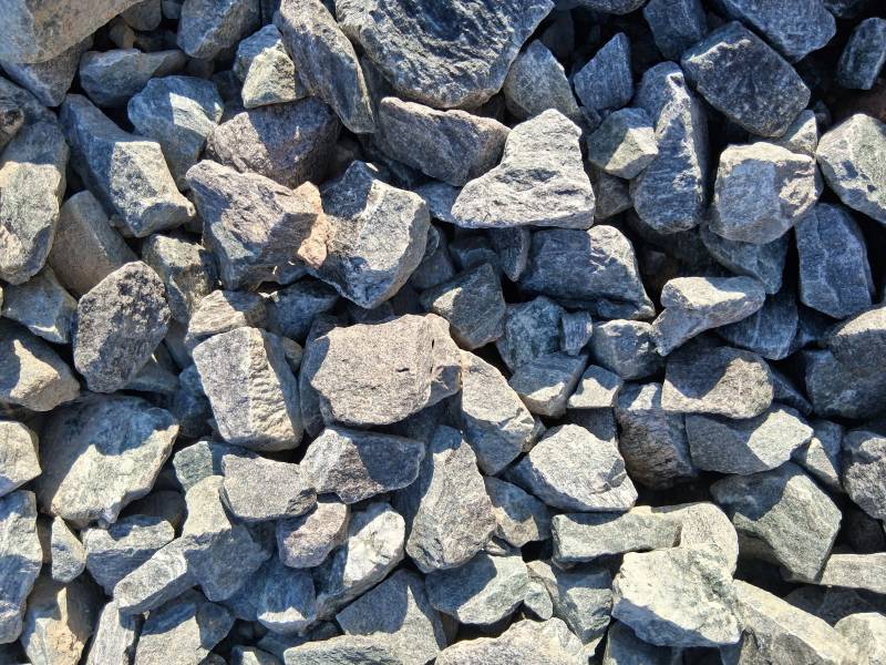 pierres à gabion gris antracite