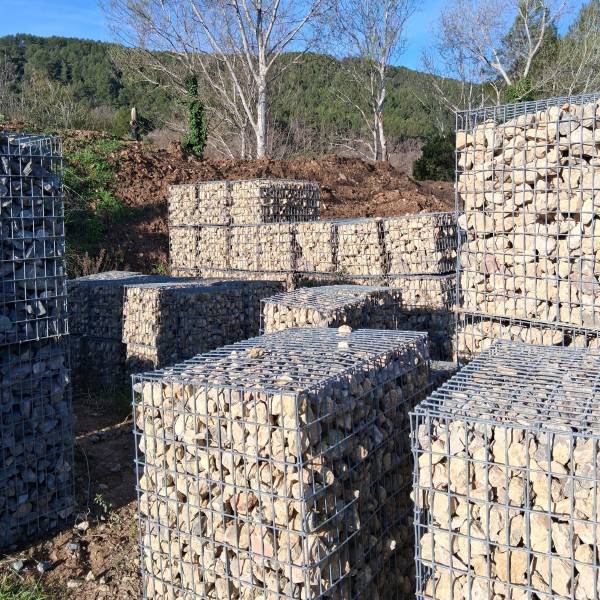 gabion en pierres naturelles
