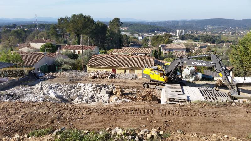 Évacuation de la démolition vers un site agrée